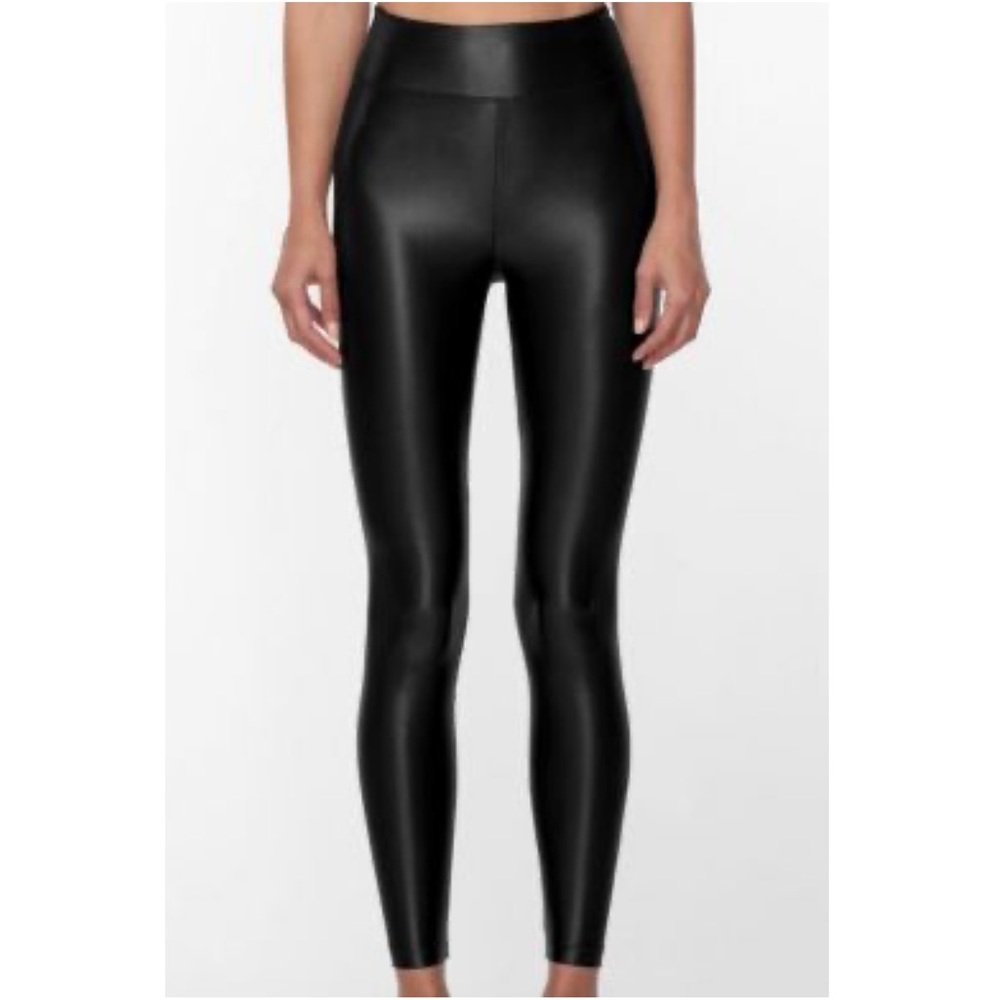 Koral Black High Rise Lustrous Legging XS